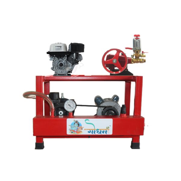 GS 350 Oil Double Power Single Bucket Machine ALL IN ONE MODEL (For 30-35 Cows and Buffaloes) with 2HP Honda Engine With HTP - Image 2