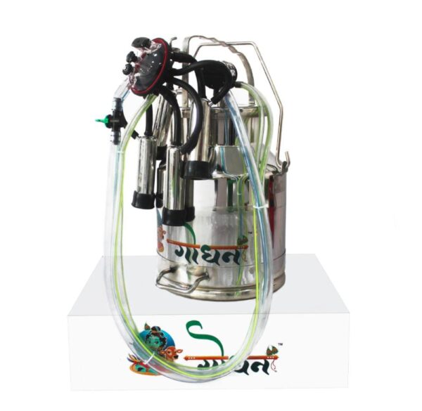 Godhan Milking Machine Can Assembly ( 25 Lit )